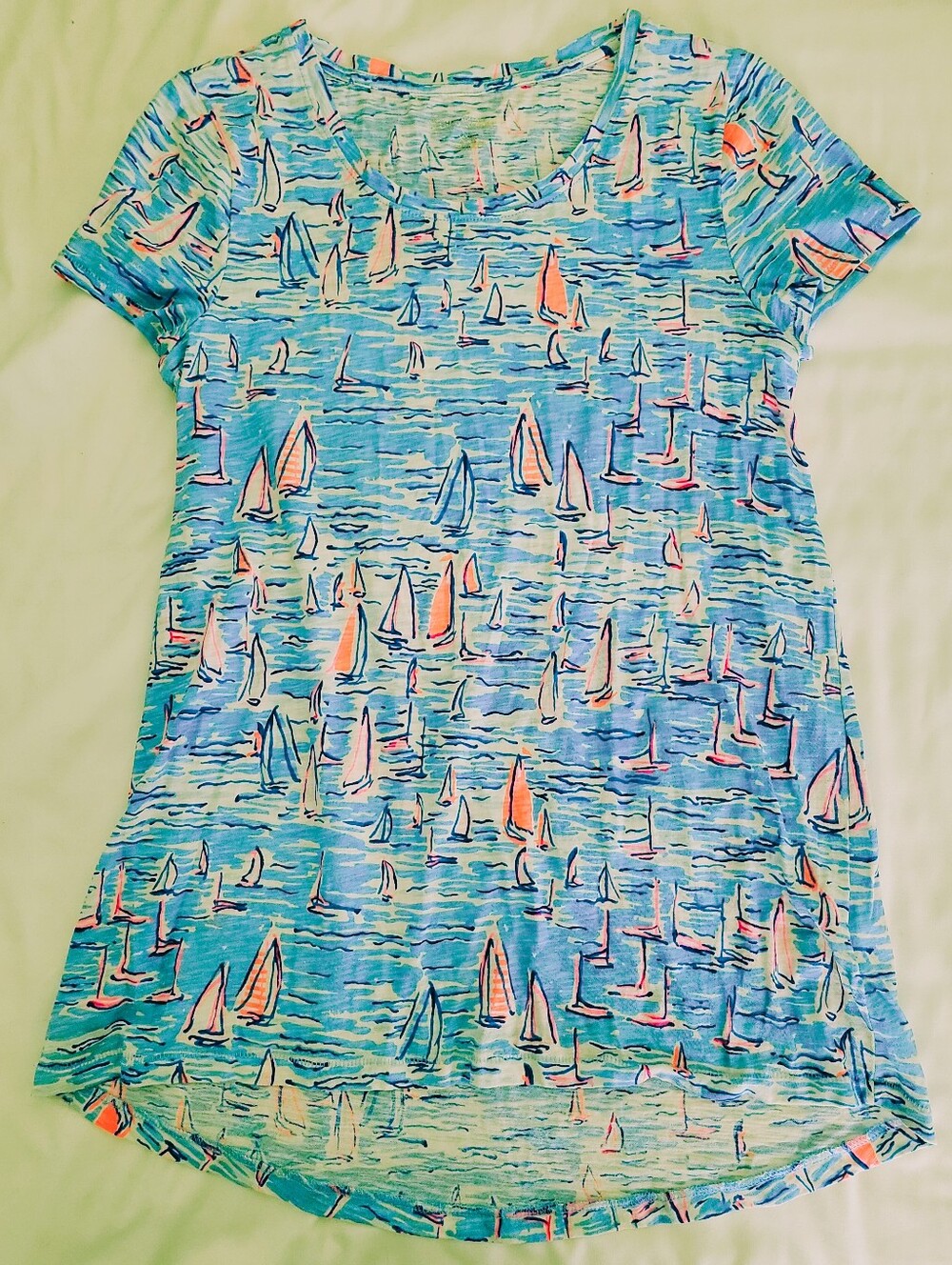 EIC Lilly Pulitzer Boatylicious T-Shirt Women's XXS